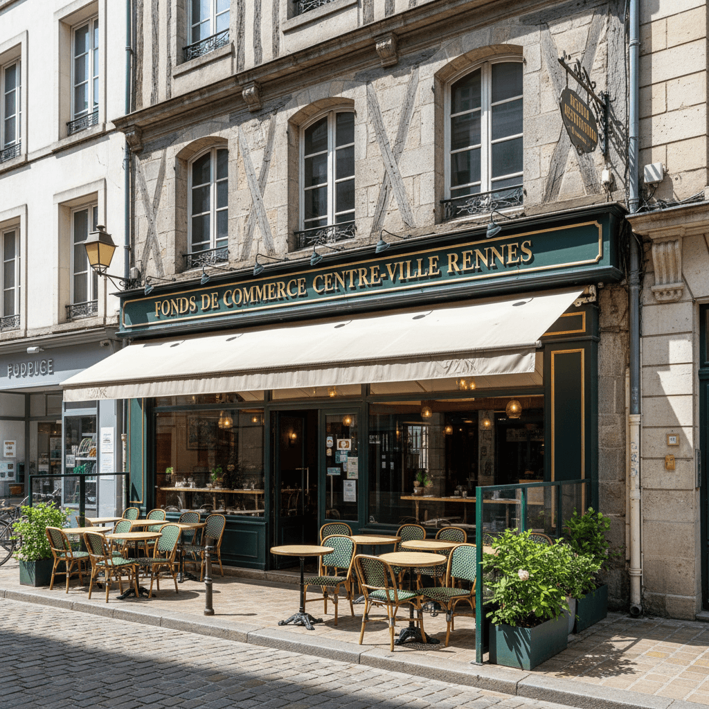 Restaurant 89m² à Rennes : extraction