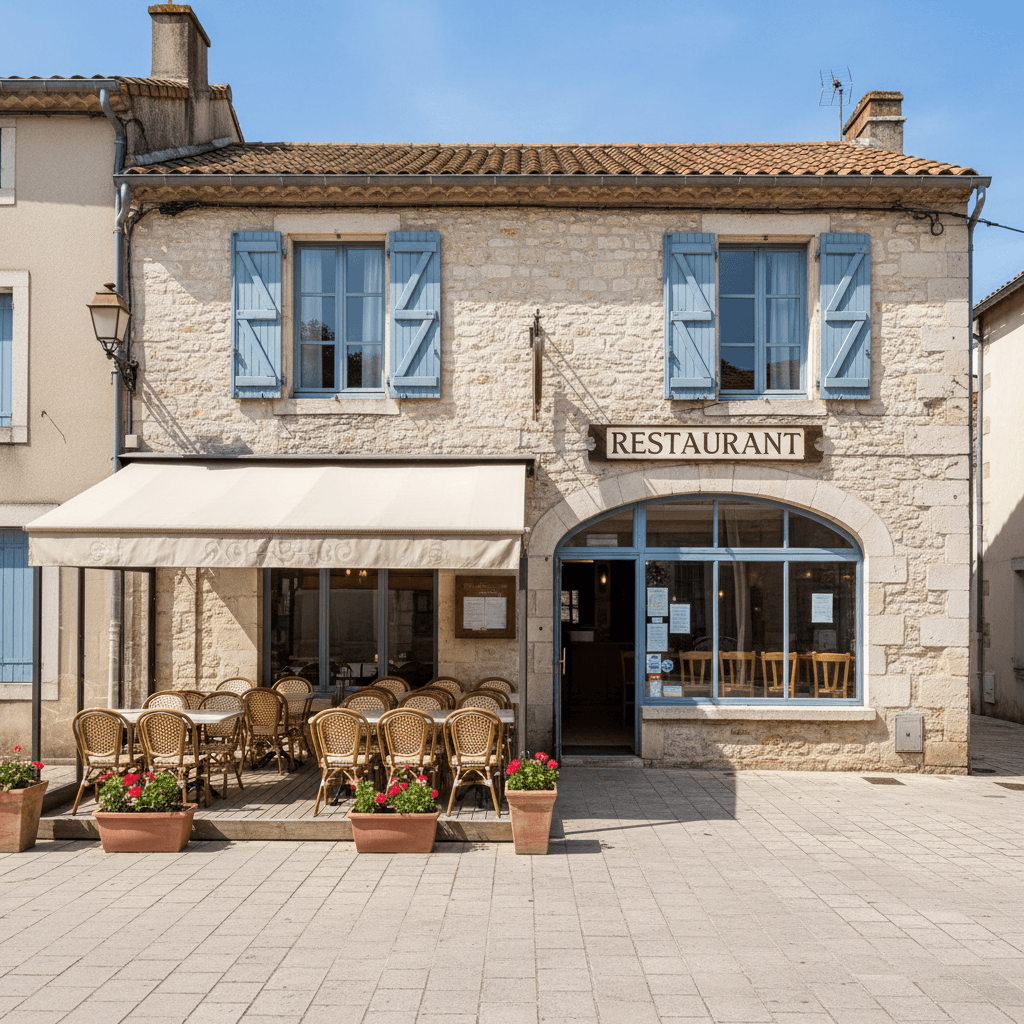 Restaurant 213m² à Saint-Hippolyte-Du-Fort : terrasse - extraction - Image 1