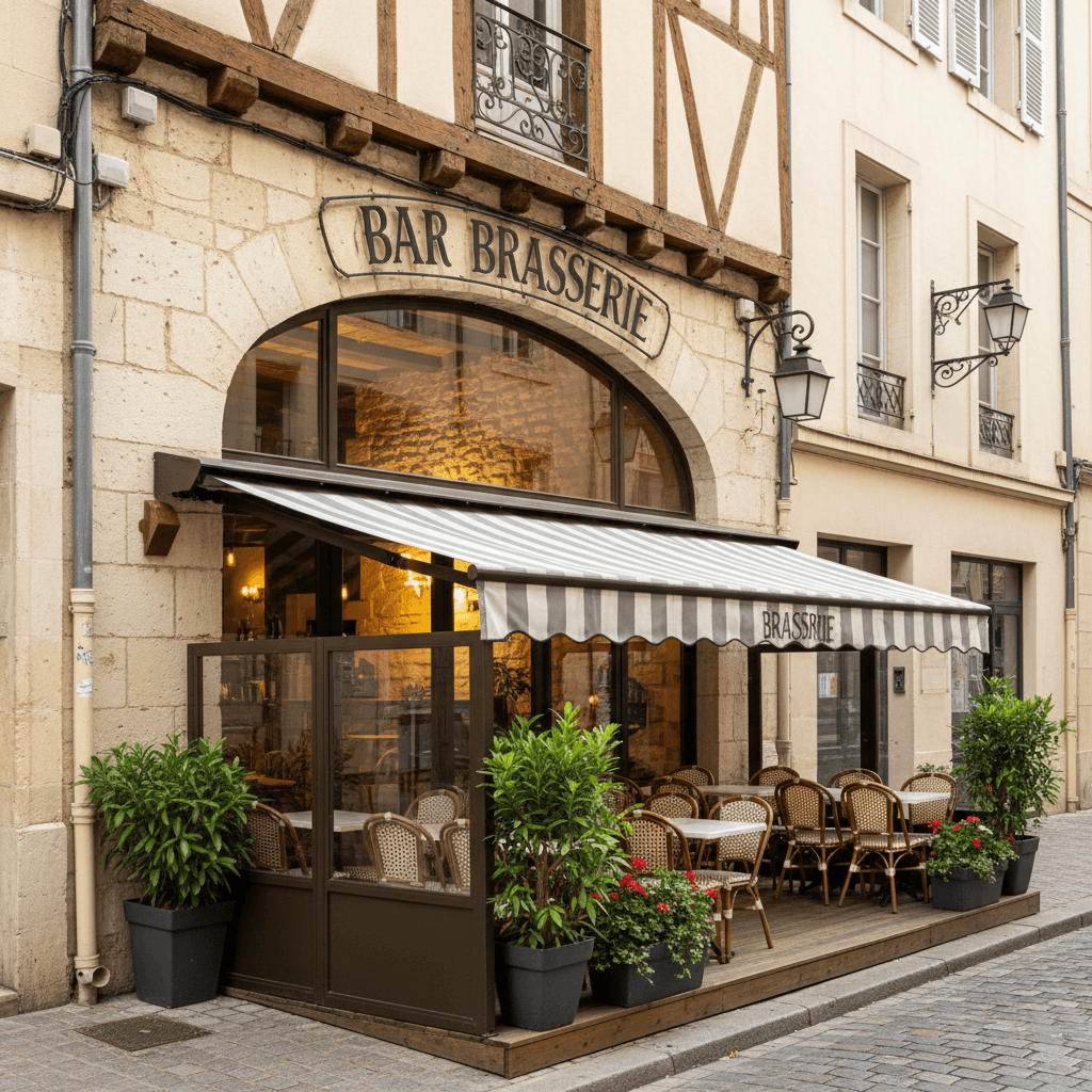 Bar-brasserie à Montpellier : terrasse - licence IV