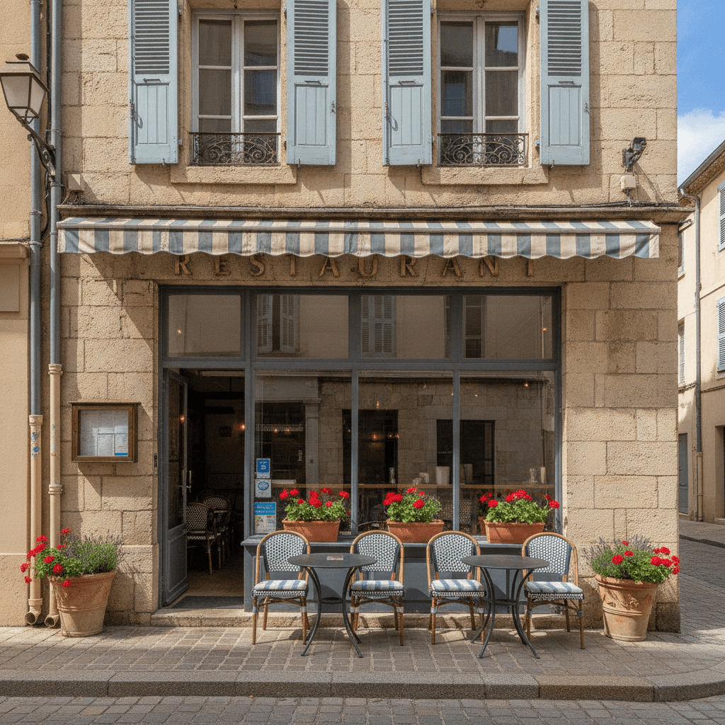 Restaurant 105m² à Montpellier : terrasse