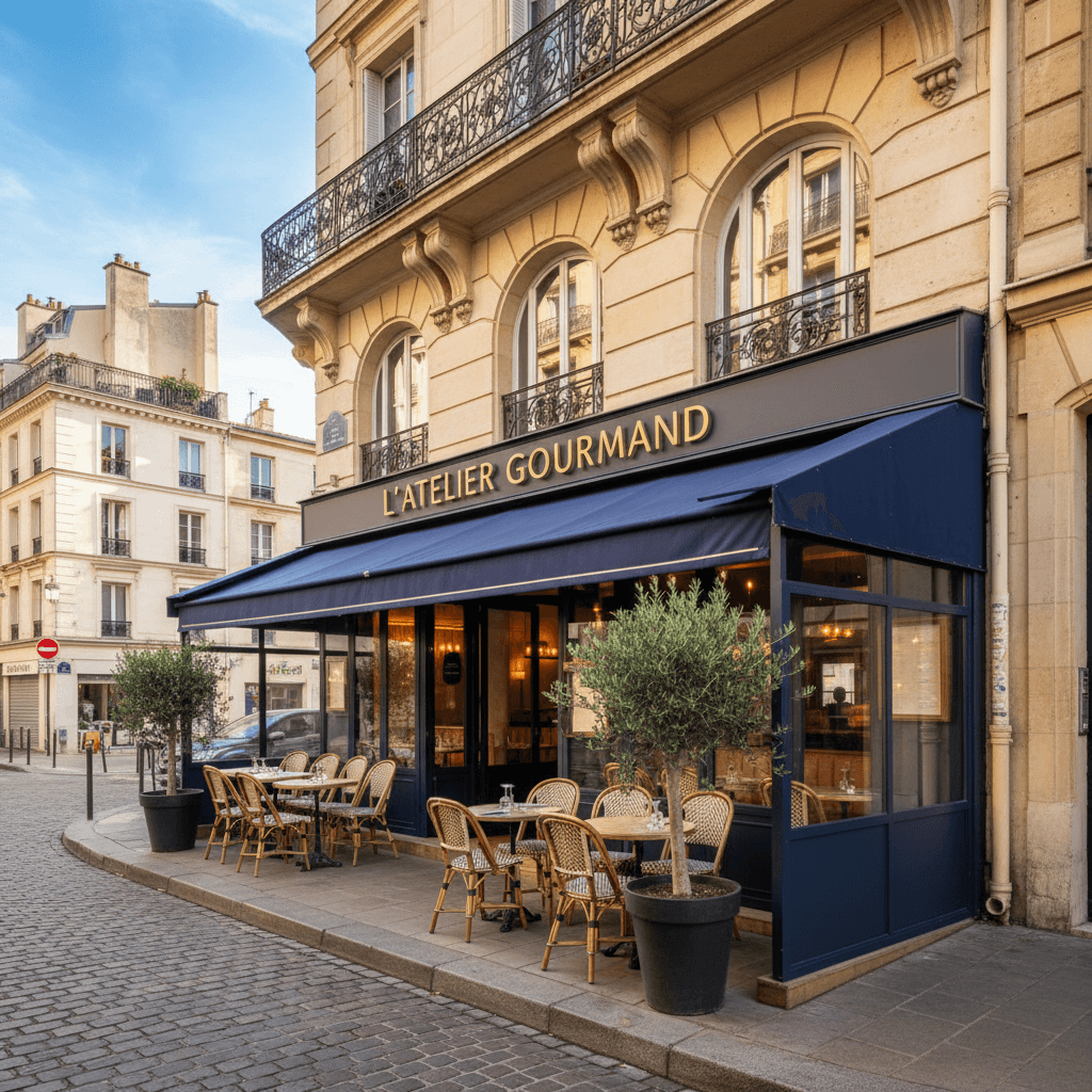 Restaurant à Marseille : terrasse - licence IV - Image 1