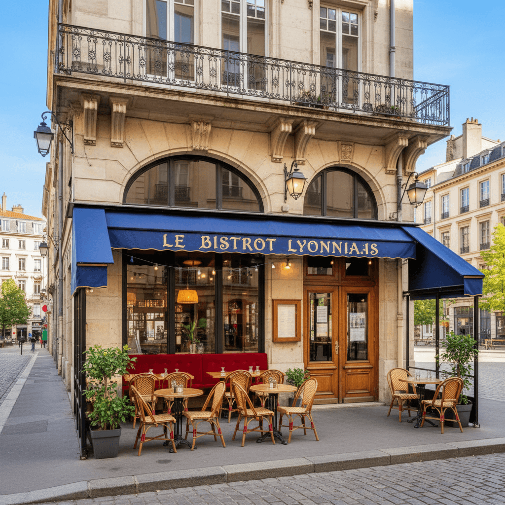 Restaurant à Lyon : terrasse - extraction