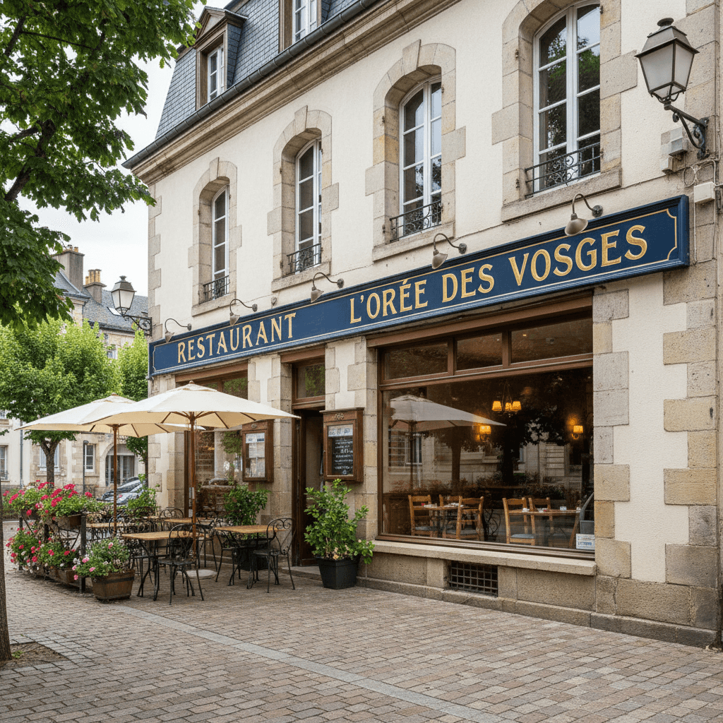 Restaurant 280m² à Remiremont : terrasse - licence IV - Image 1