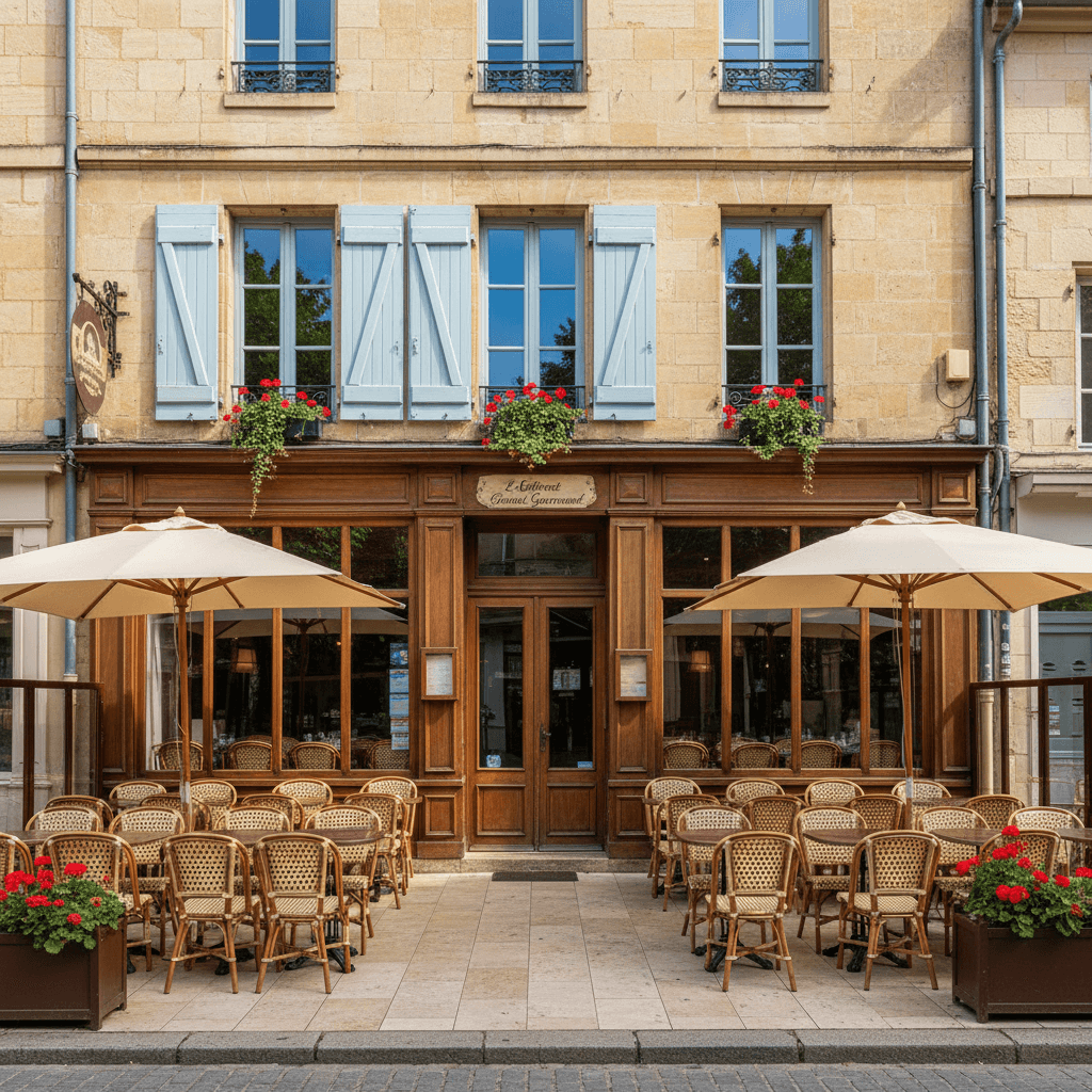 Restaurant à Caen : terrasse - licence IV - Image 1