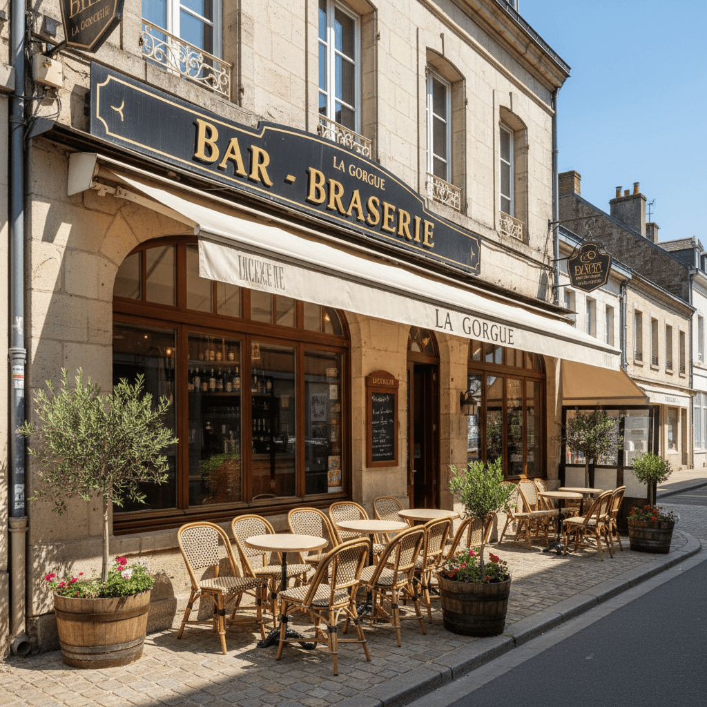 Bar-brasserie 210m² à La Gorgue : terrasse - licence IV - Image 1