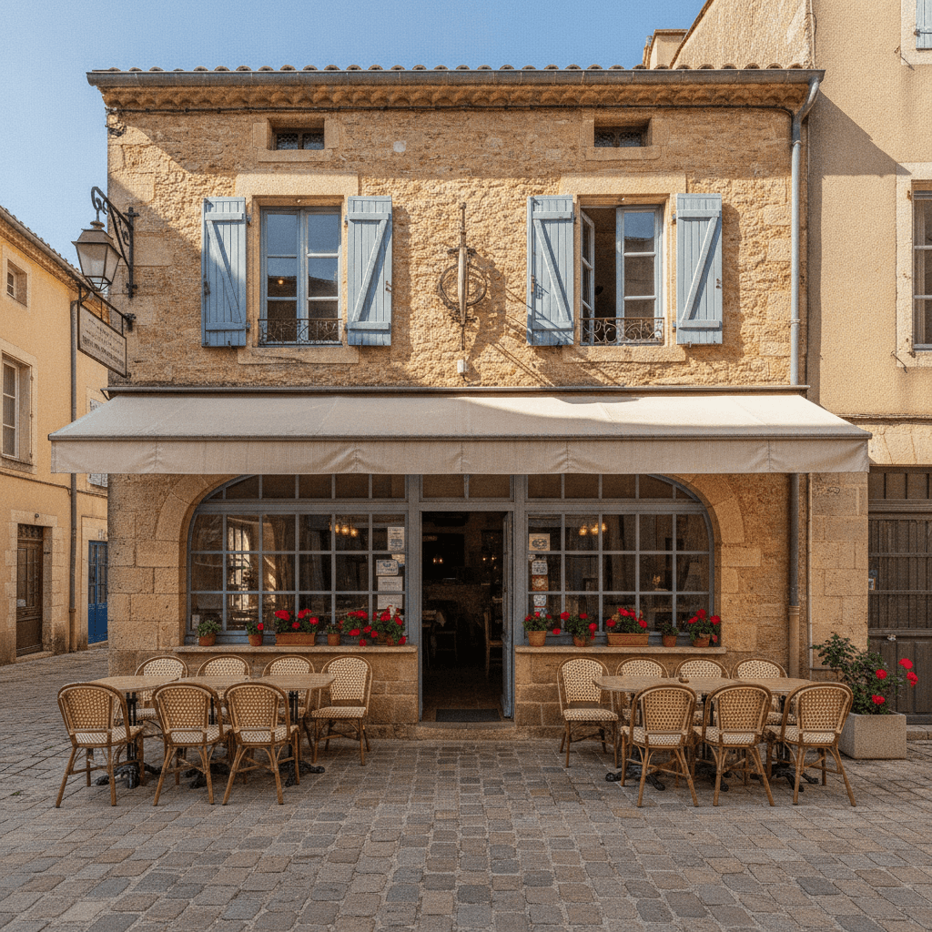 Restaurant 200m² à Pézenas : terrasse - licence IV - Image 1