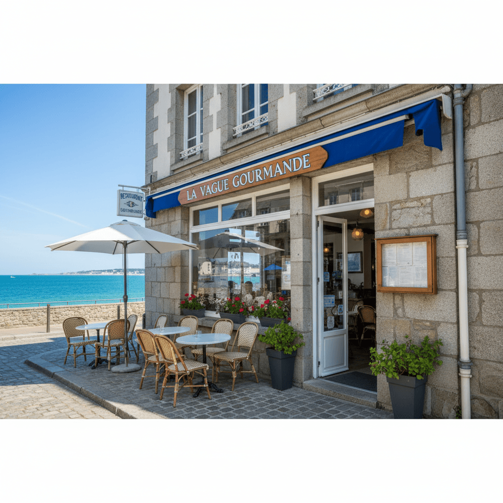 Restaurant 100m² à Dinard : terrasse - licence IV - Image 1