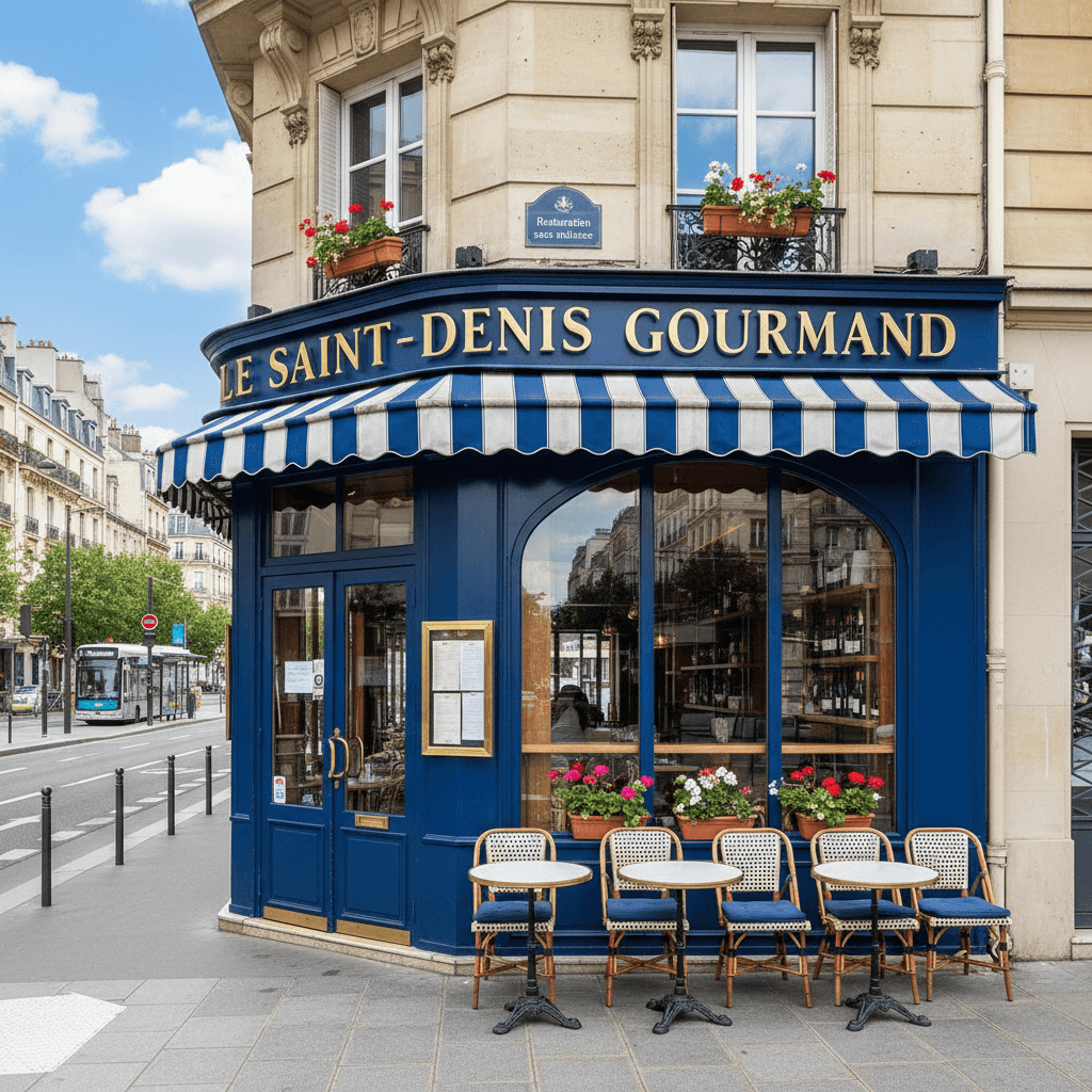 Restauration sans nuisance (Pas de conduit, réchauffage) 15 couverts à Saint-Denis - Image 1
