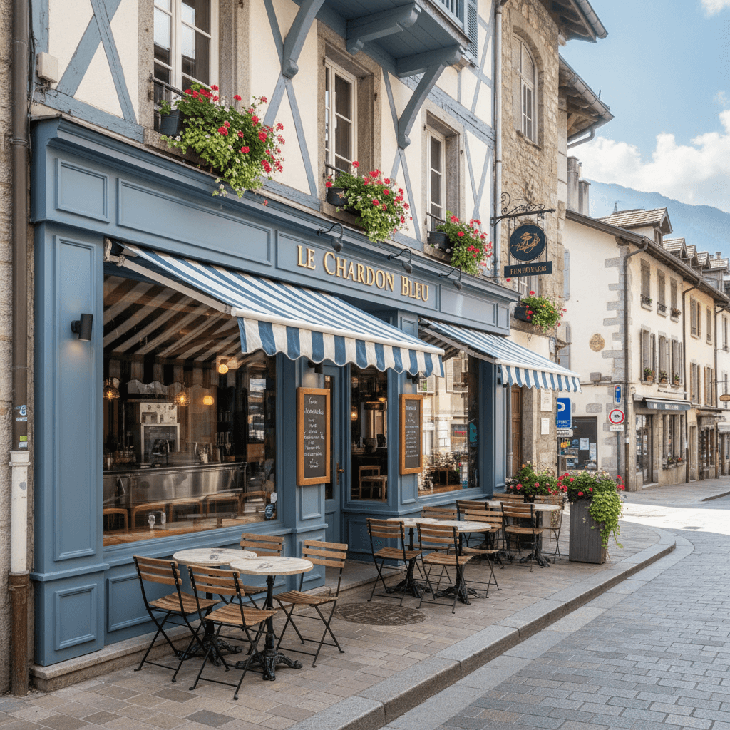 Bar-brasserie 80m² à Annecy : terrasse - licence IV - Image 1