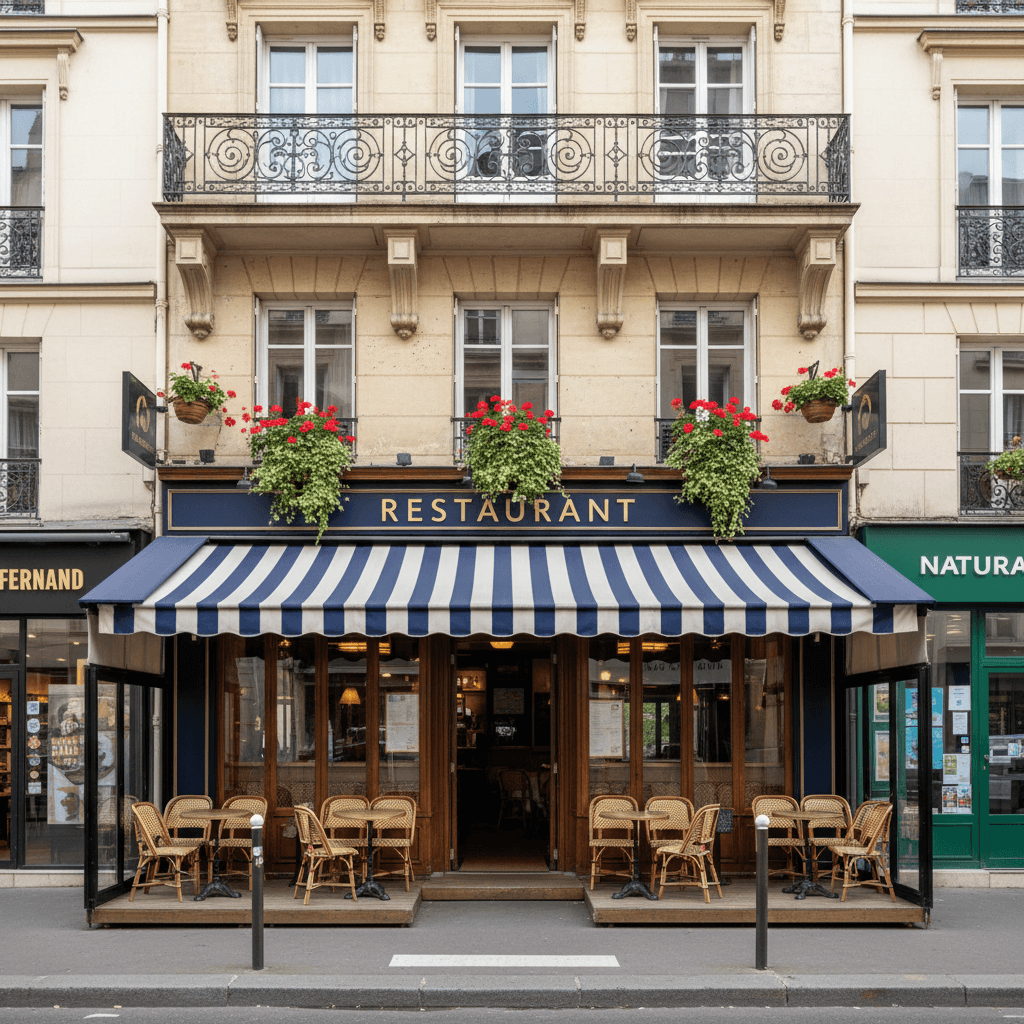 Restaurant 55 couverts à Montrouge : terrasse - licence IV - Image 1