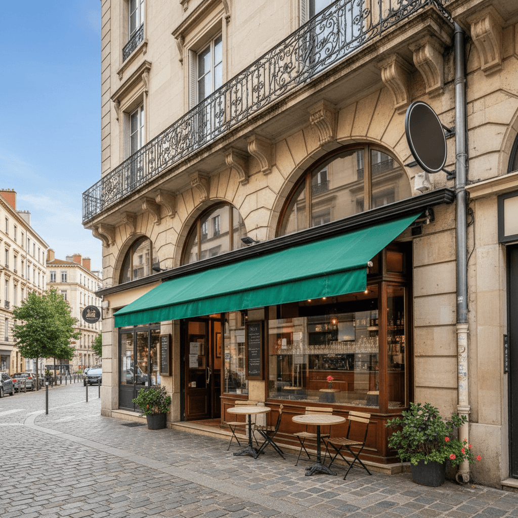 Bar-brasserie 70m² à Lyon : licence IV - extraction