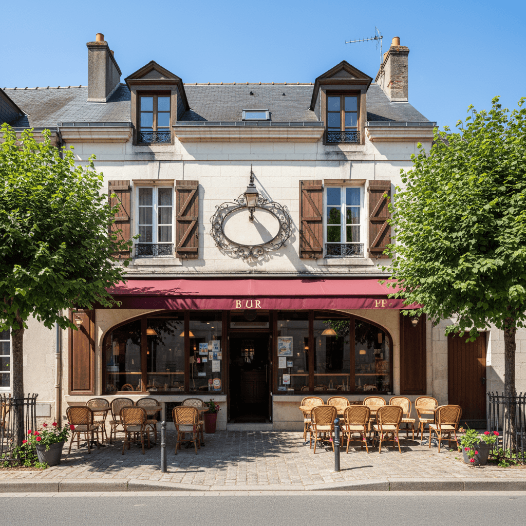 Bar-brasserie 200m² à Saint-Martin-Des-Noyers : licence IV