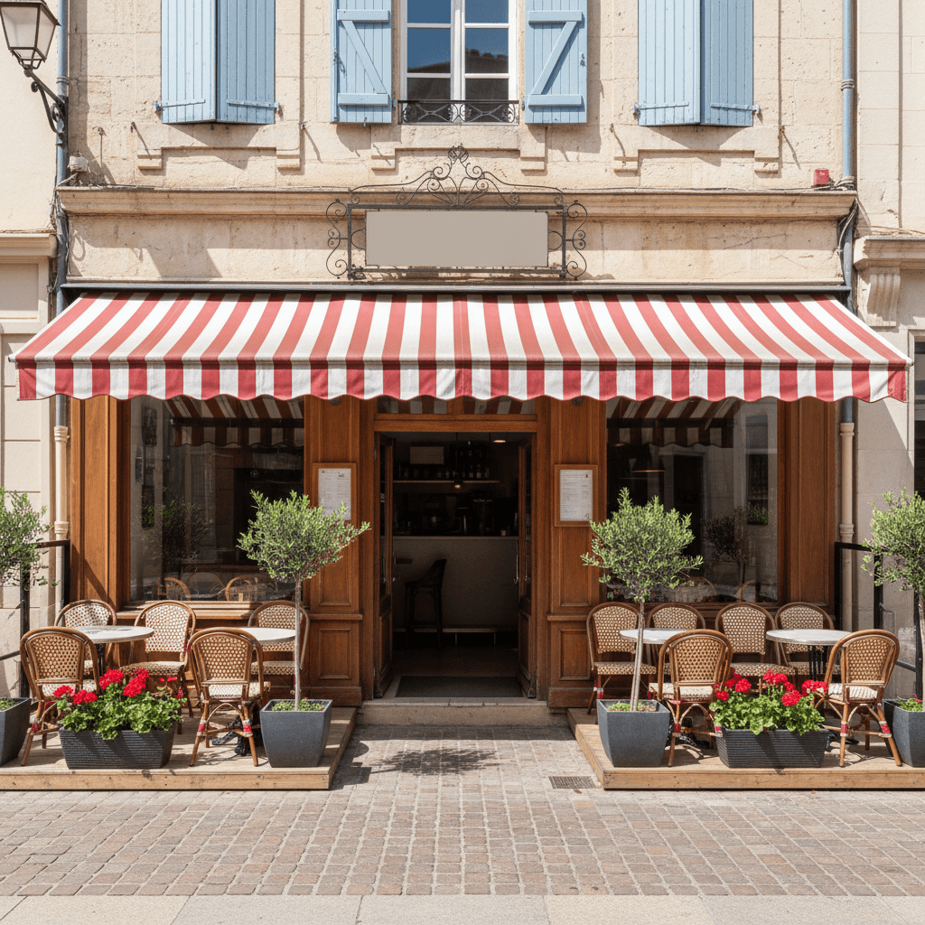 Restaurant 47m² à Agde : terrasse - extraction - Image 1