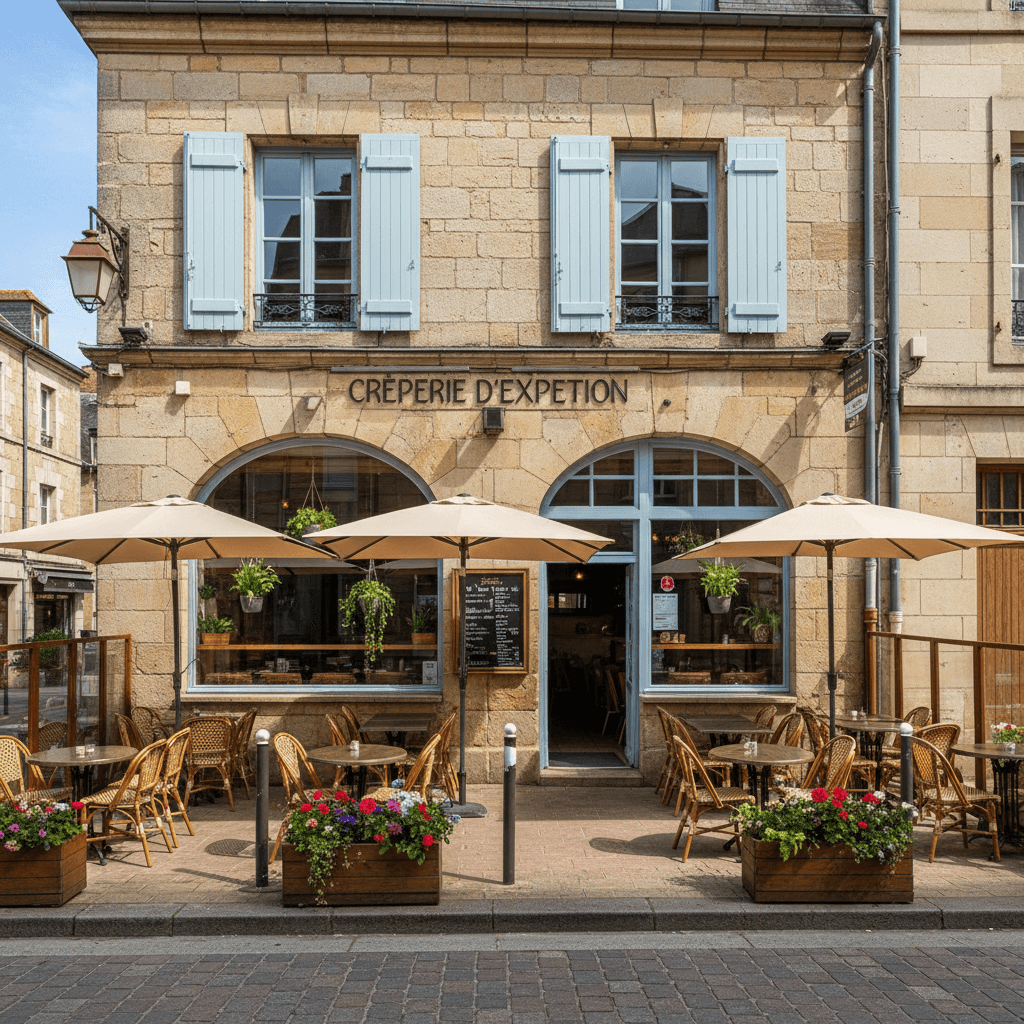 Restaurant à Nantes : terrasse - Image 1