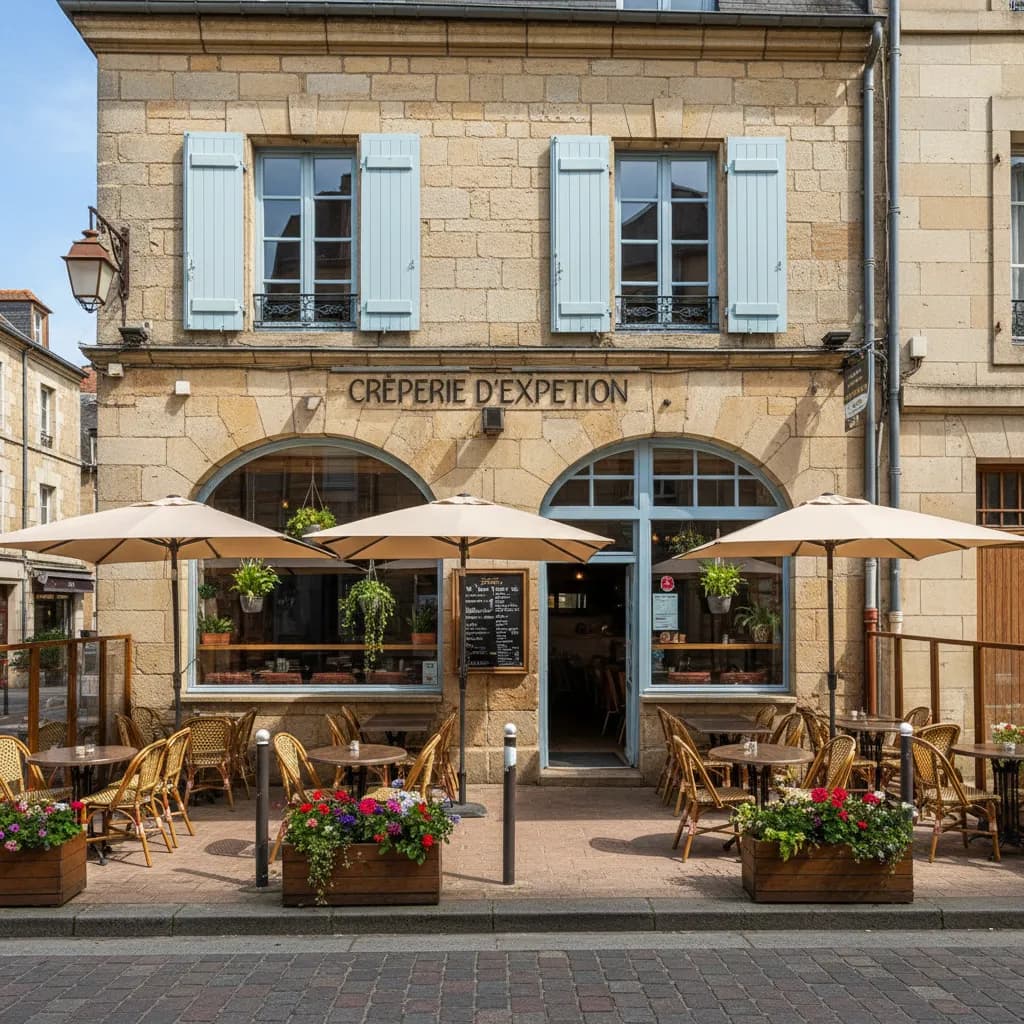 Restaurant à Nantes : terrasse - Image 1