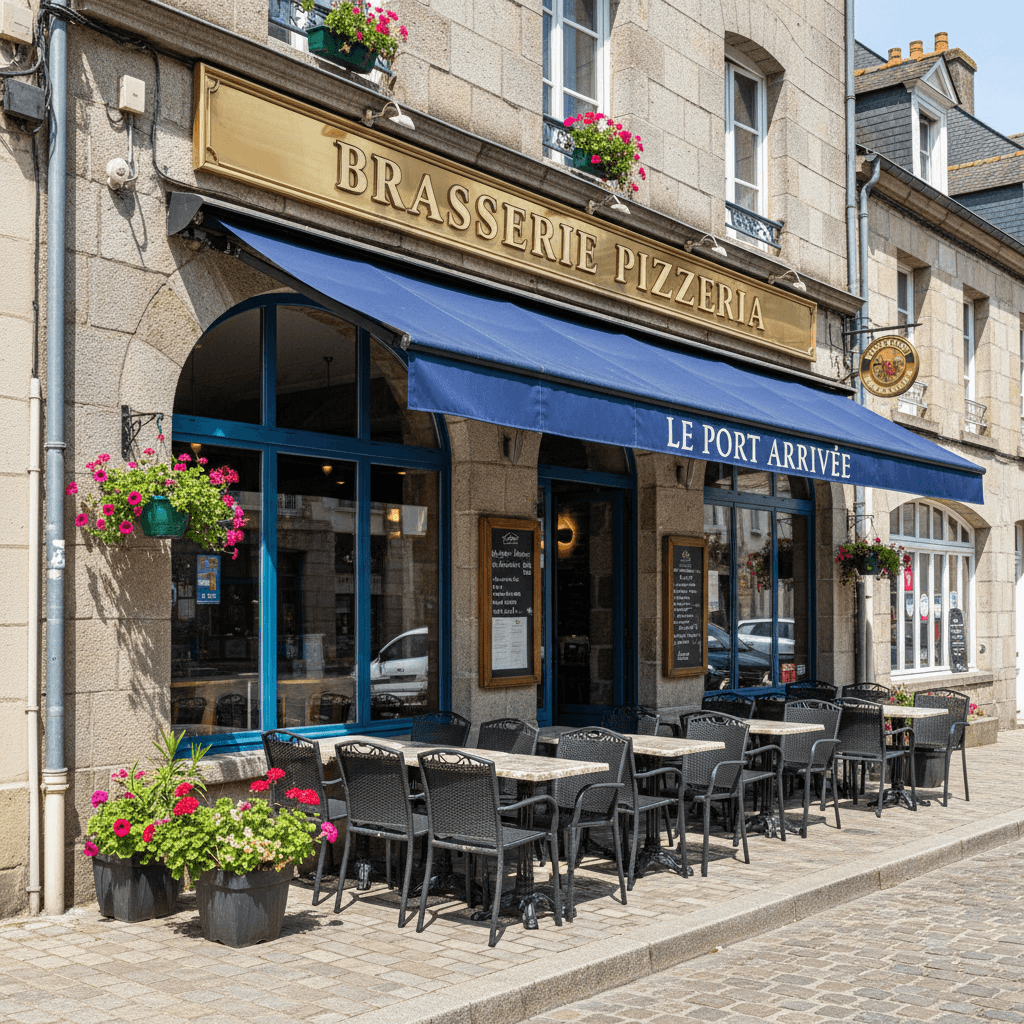 Bar-brasserie à Vannes : terrasse - licence IV - Image 1