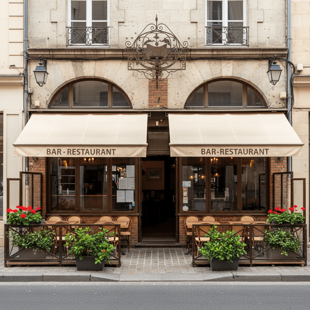 Bar-brasserie à Rennes : terrasse - licence IV