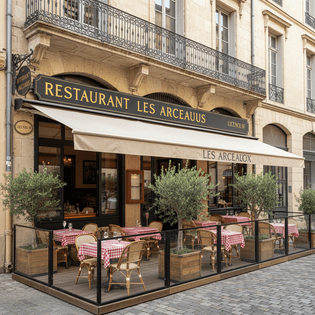 Restaurant à Montpellier : terrasse - licence IV