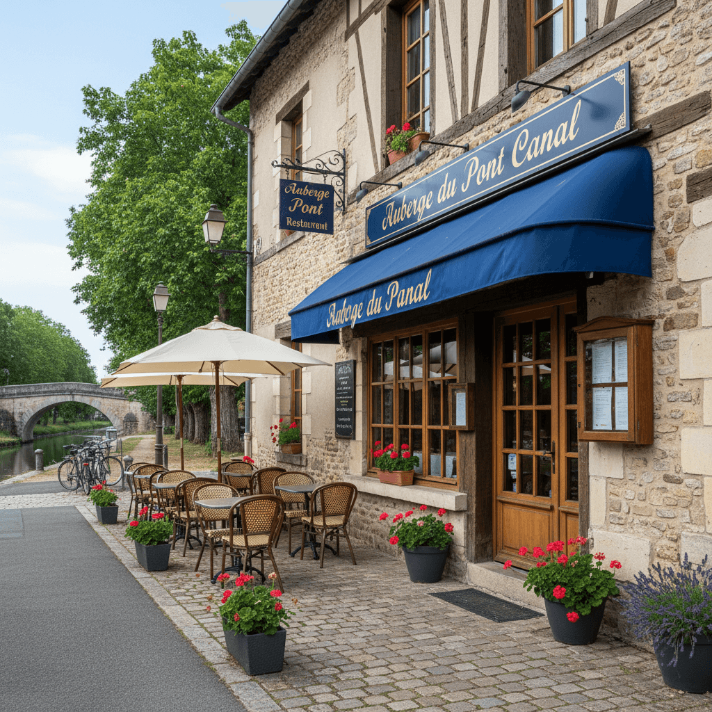 Restaurant 1080m² à Cuffy : terrasse - licence IV - Image 1