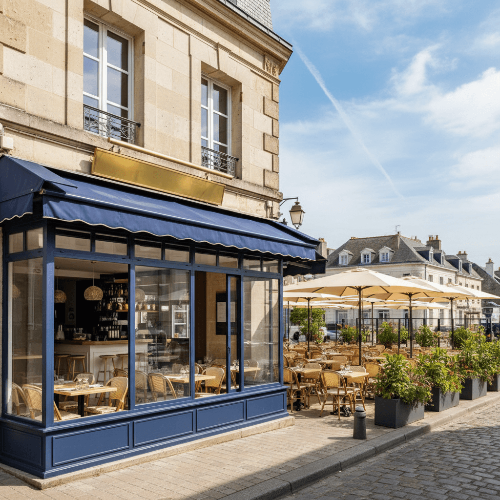 Restaurant à Les Sables-D'Olonne : terrasse - licence IV - Image 1
