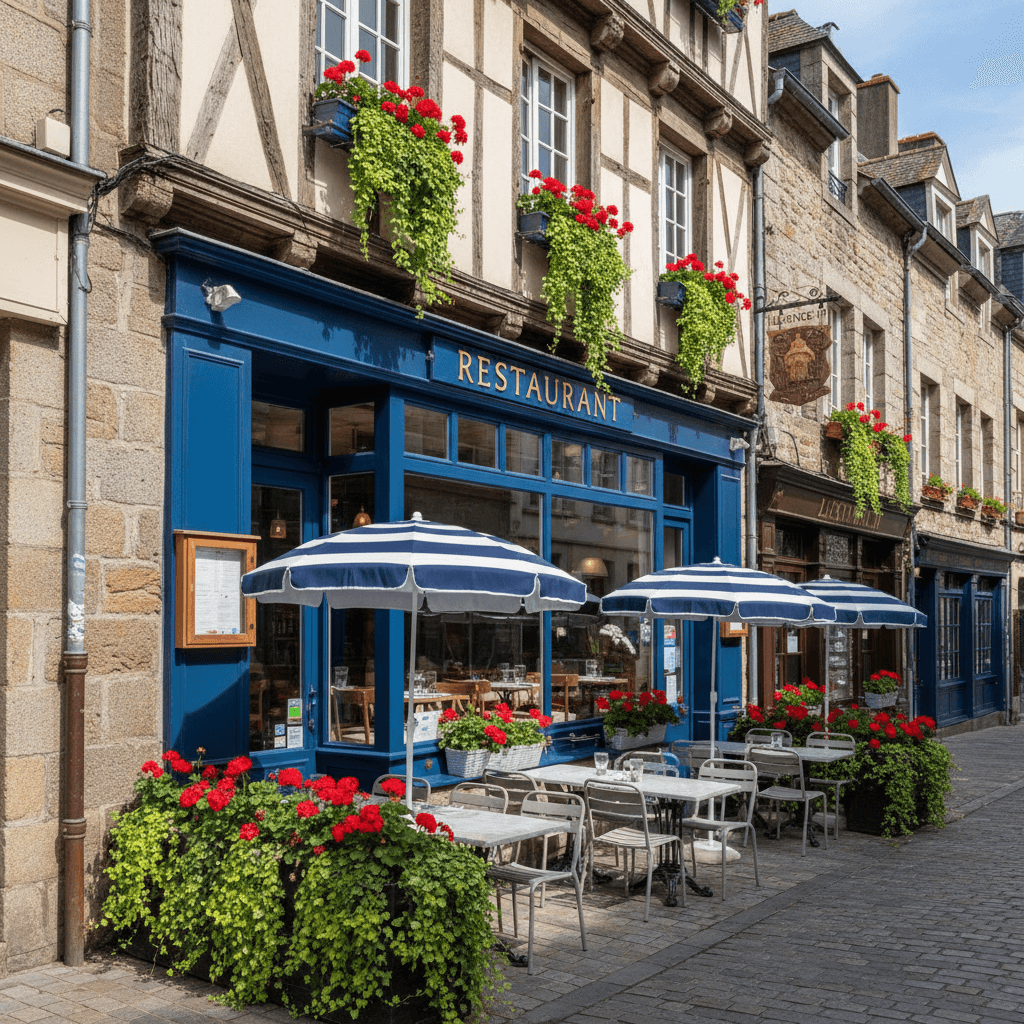 Restaurant 200m² à Vannes : terrasse - licence IV - Image 1
