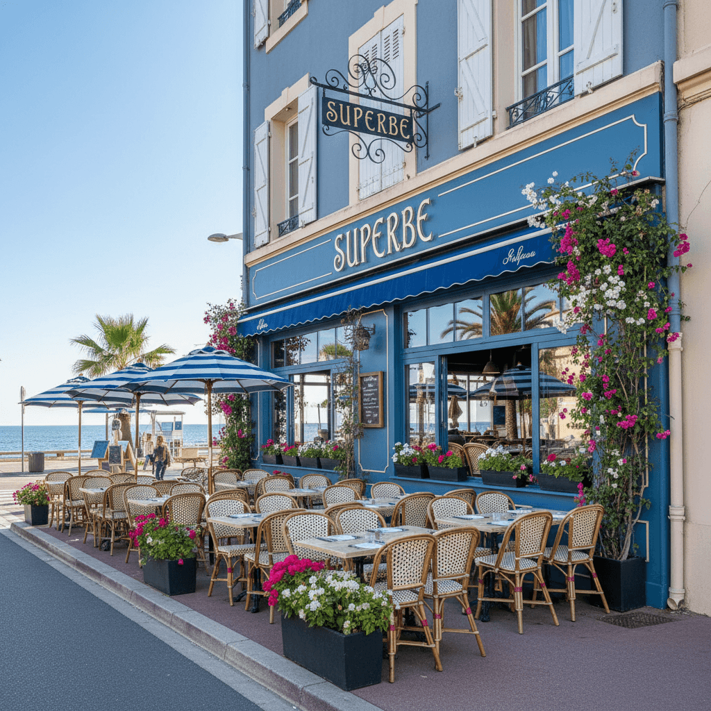 Restaurant 280m² à Le Pradet : terrasse - licence IV - Image 1