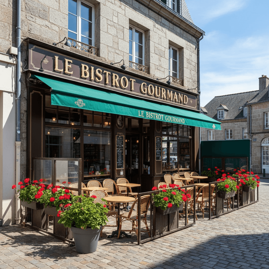 Restaurant 180m² à Quimper : terrasse - licence IV - Image 1
