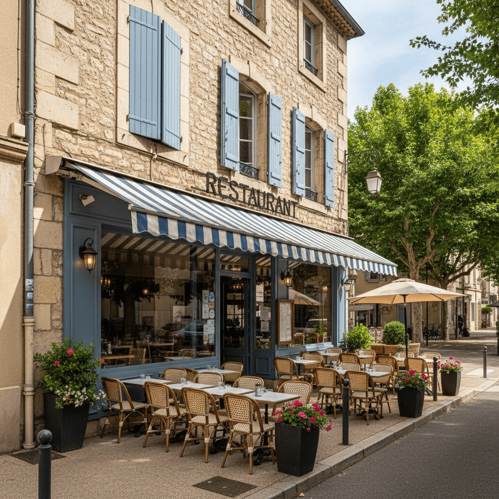 Restaurant 430m² à Digne-Les-Bains : terrasse - cuisine équipée - Image 1