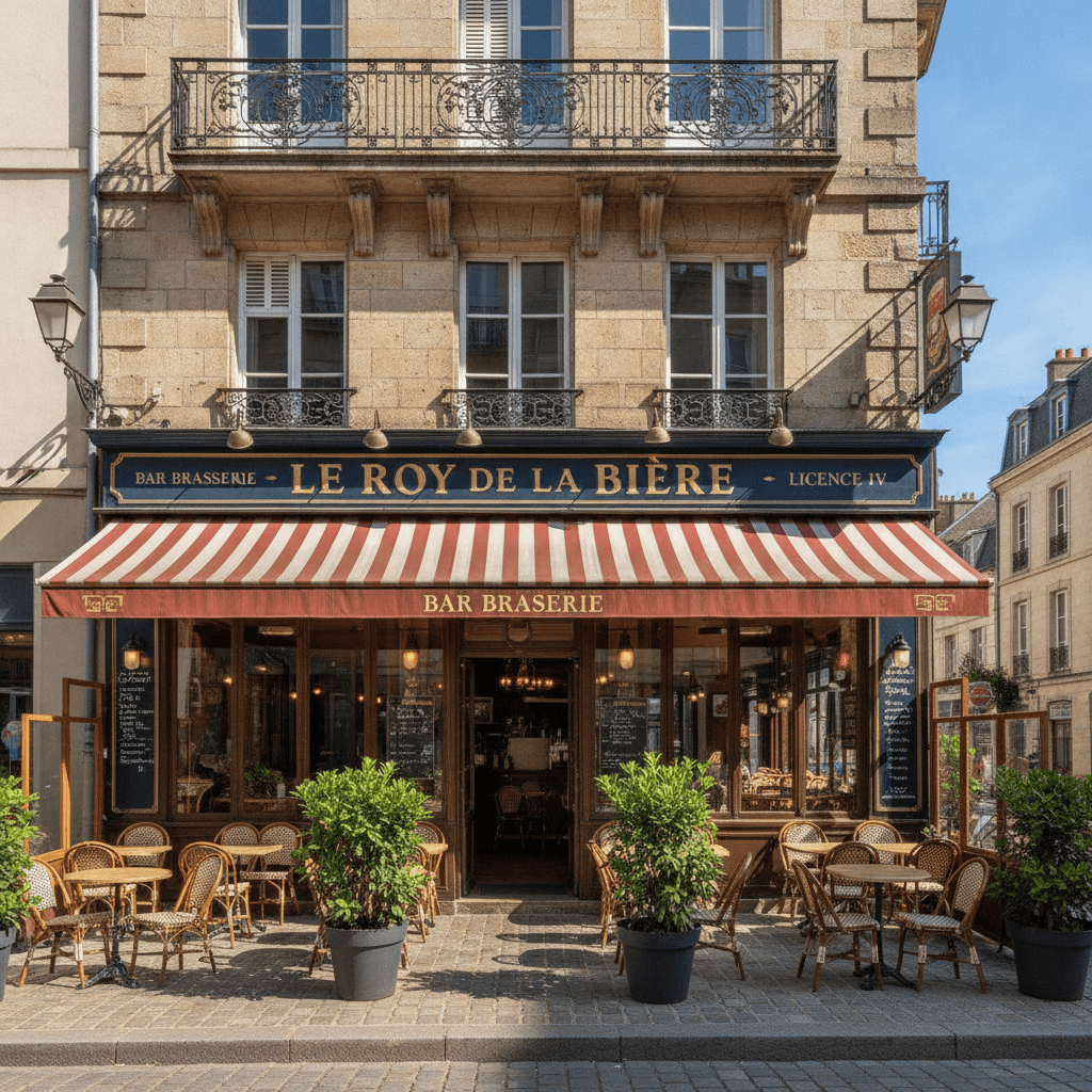 Bar-brasserie 110m² à Sedan : terrasse - licence IV - Image 1