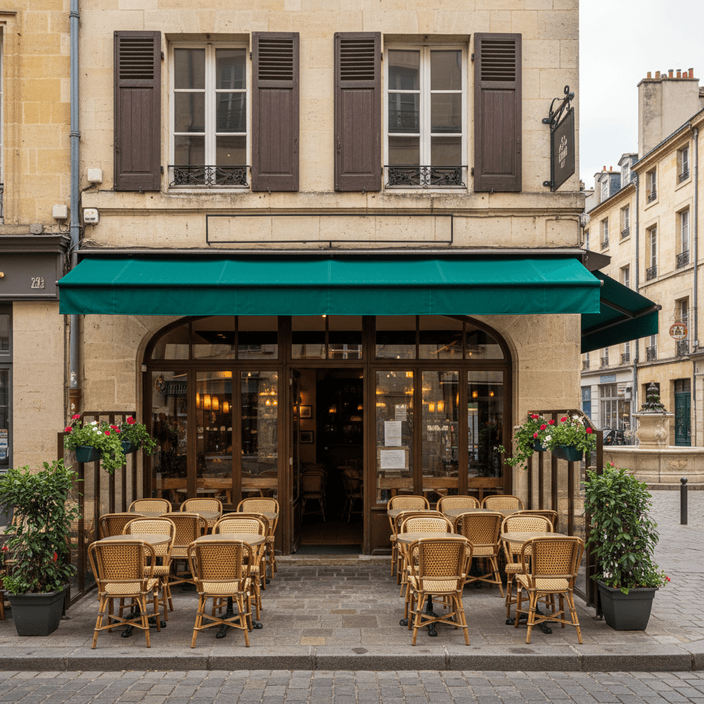 Restaurant 70m² à Bordeaux : terrasse - licence IV - Image 1