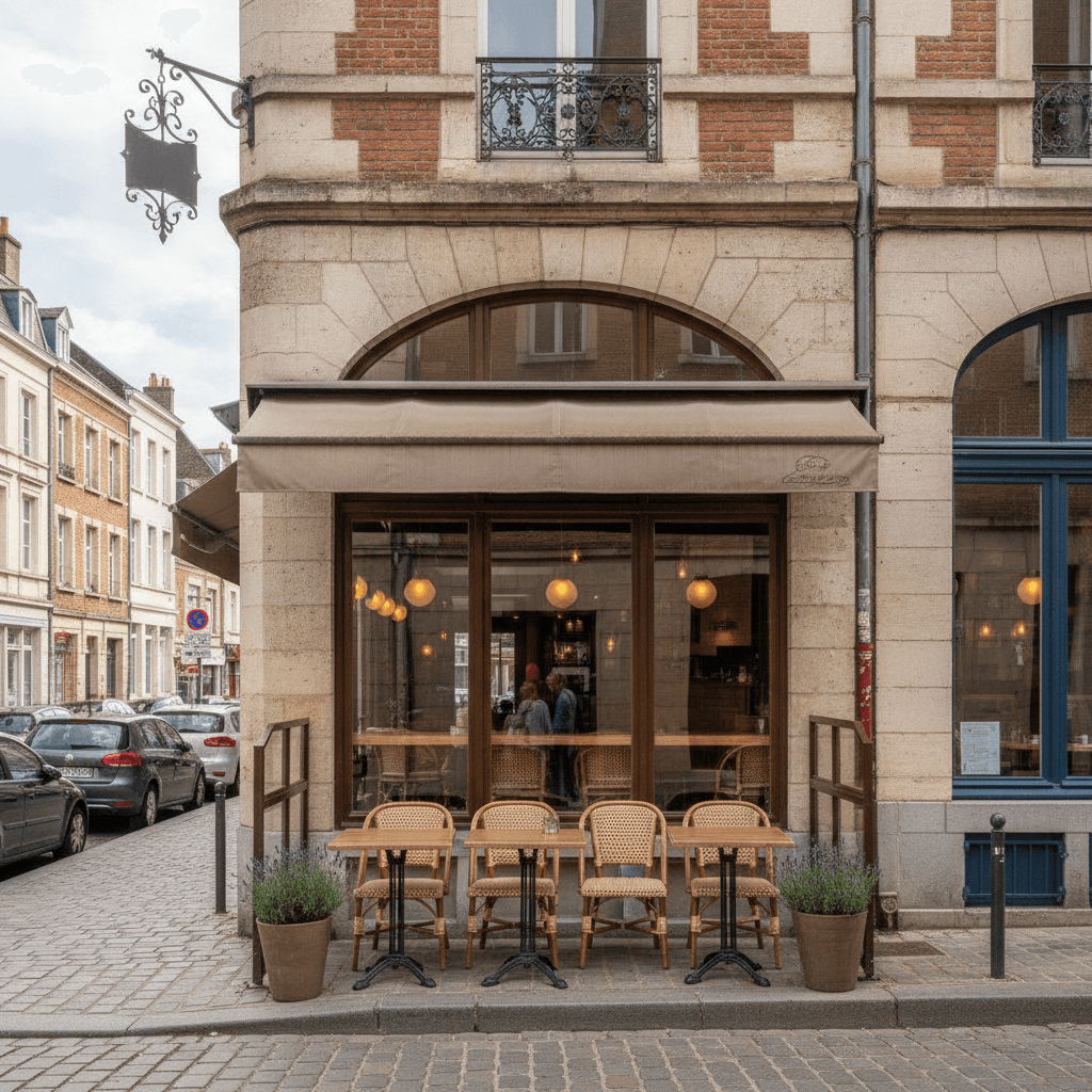 Restaurant 70m² à Lille : extraction