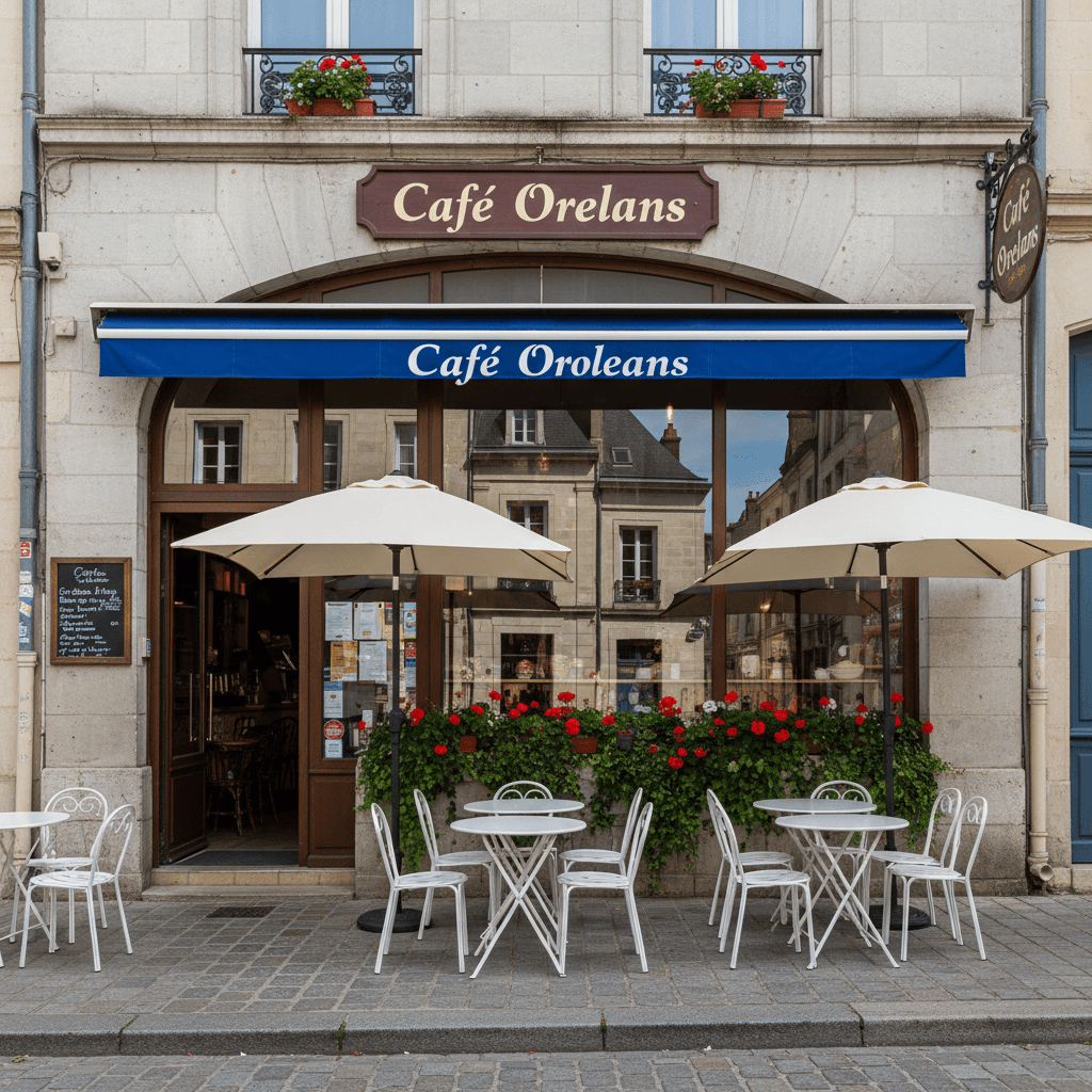 Snack 47m² à Orléans : terrasse - cuisine équipée - Image 1