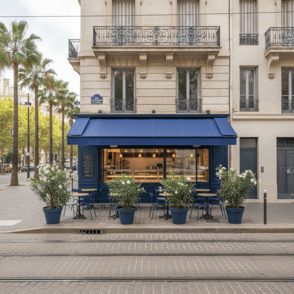 Fast-food 100m² à Marseille : licence IV - cuisine équipée