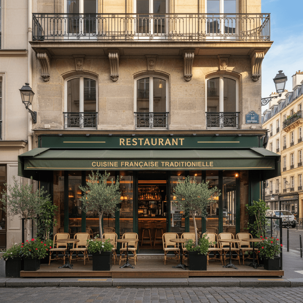 Restaurant 165 couverts à Paris : extraction