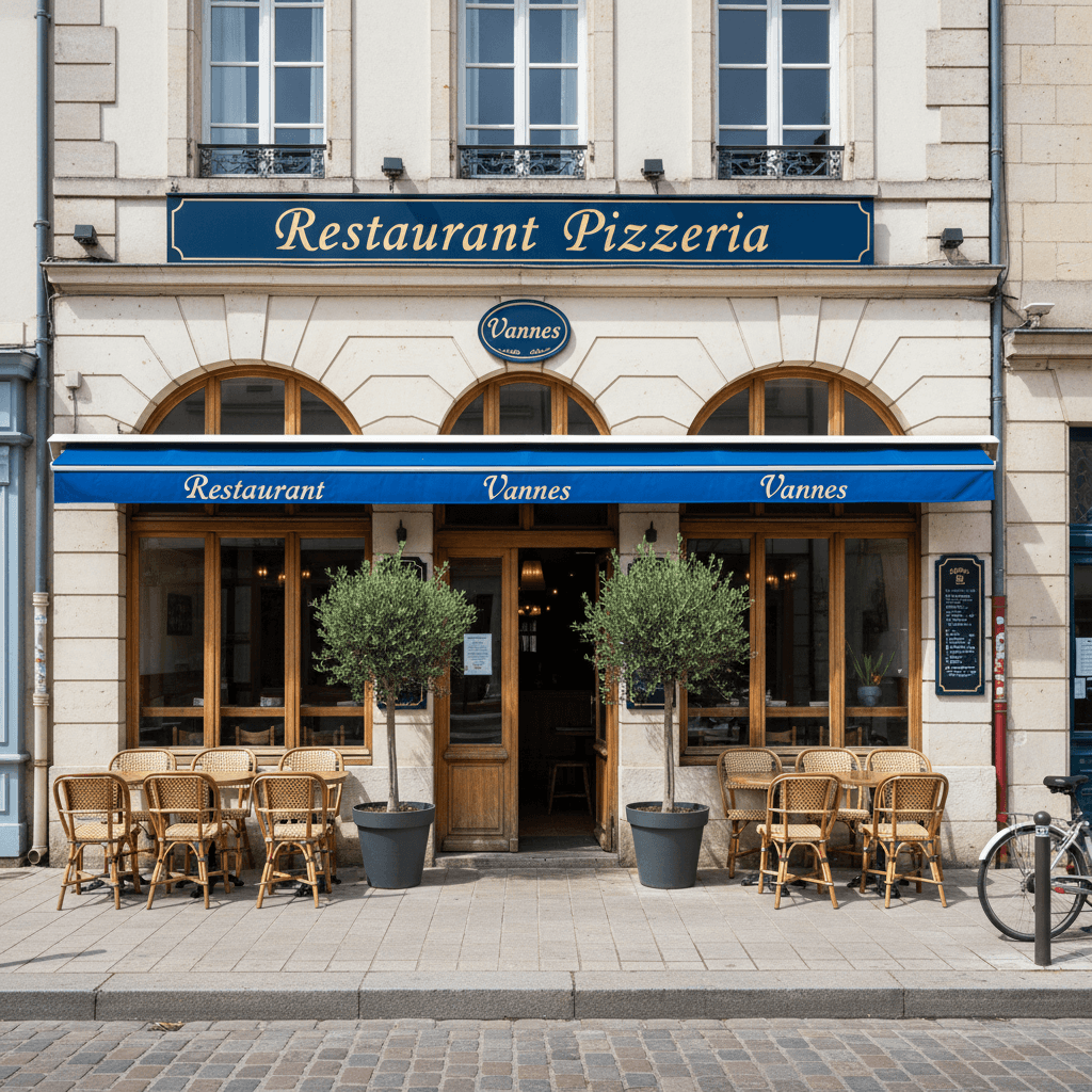 Restaurant 250m² à Vannes : terrasse - licence IV - Image 1