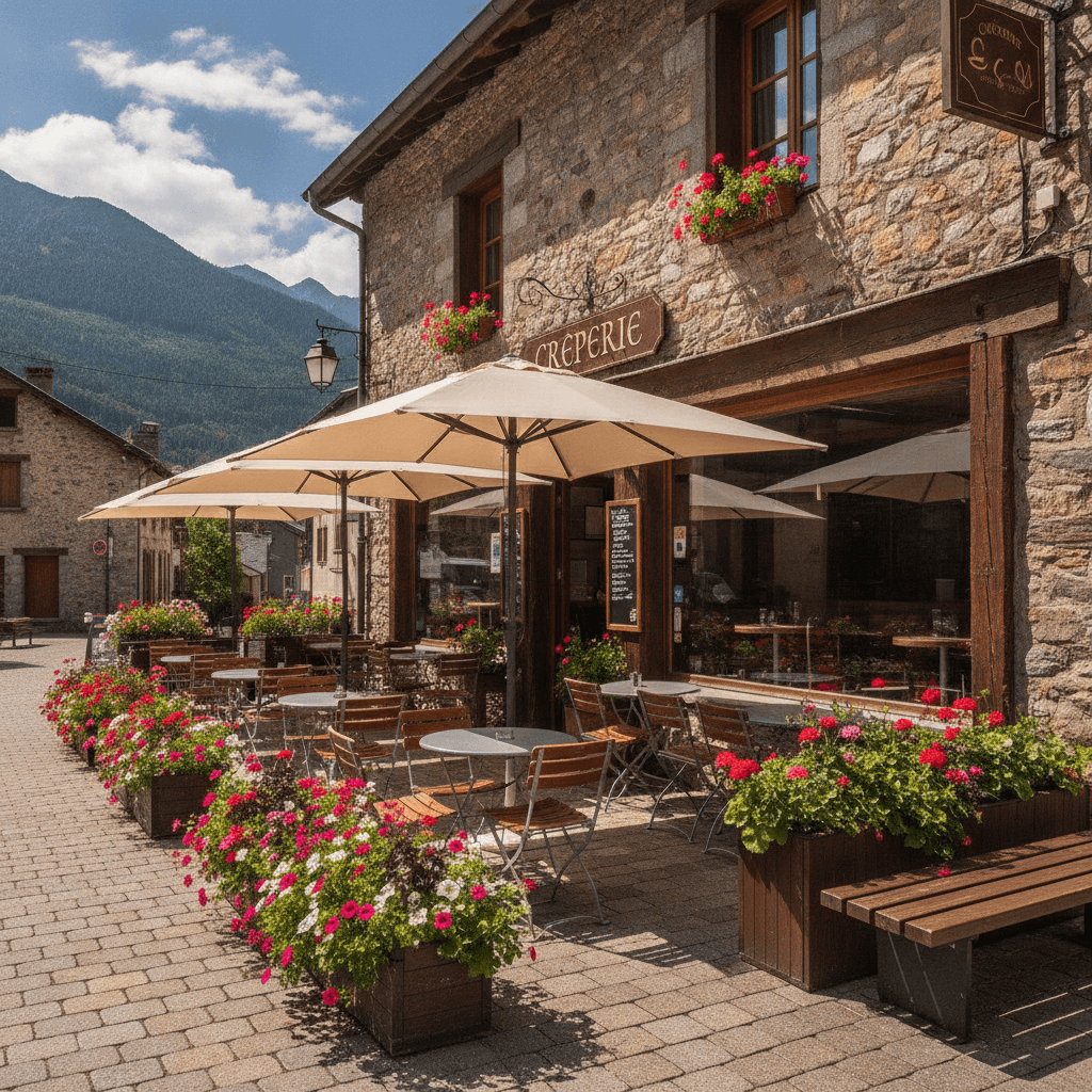 Restaurant 80m² à Cadeilhan-Trachère : terrasse - Image 1