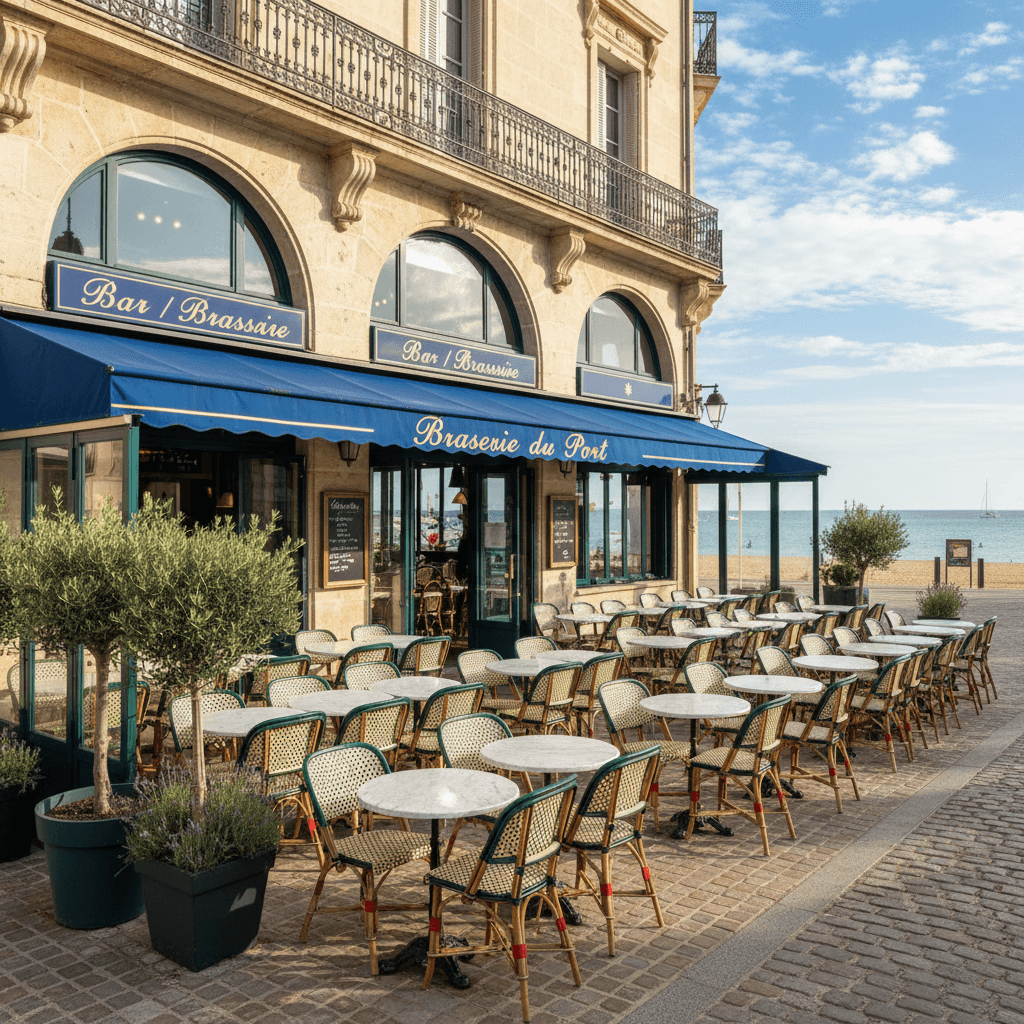 Bar-brasserie 80m² à Clermont-L'Hérault : terrasse - licence IV - Image 1