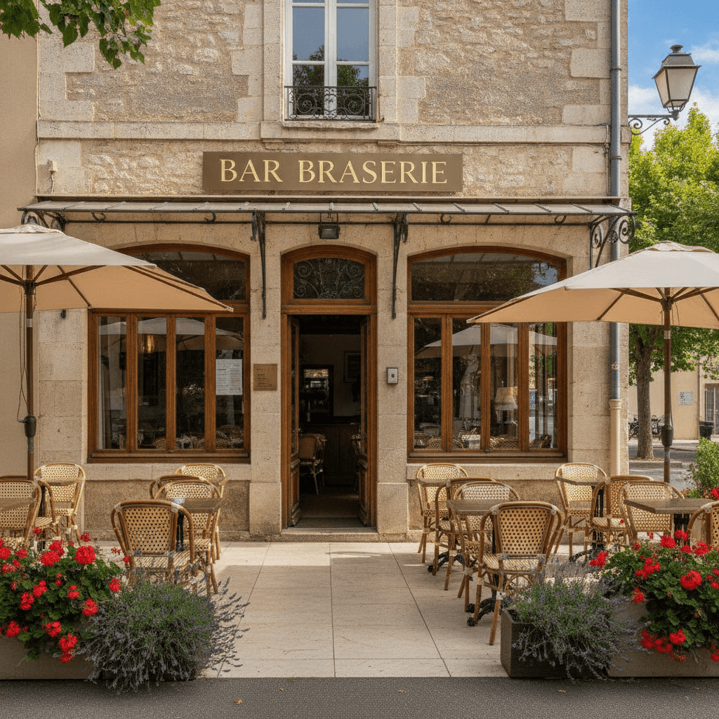 Bar-brasserie 480m² à Fréjus : terrasse - licence IV - Image 1