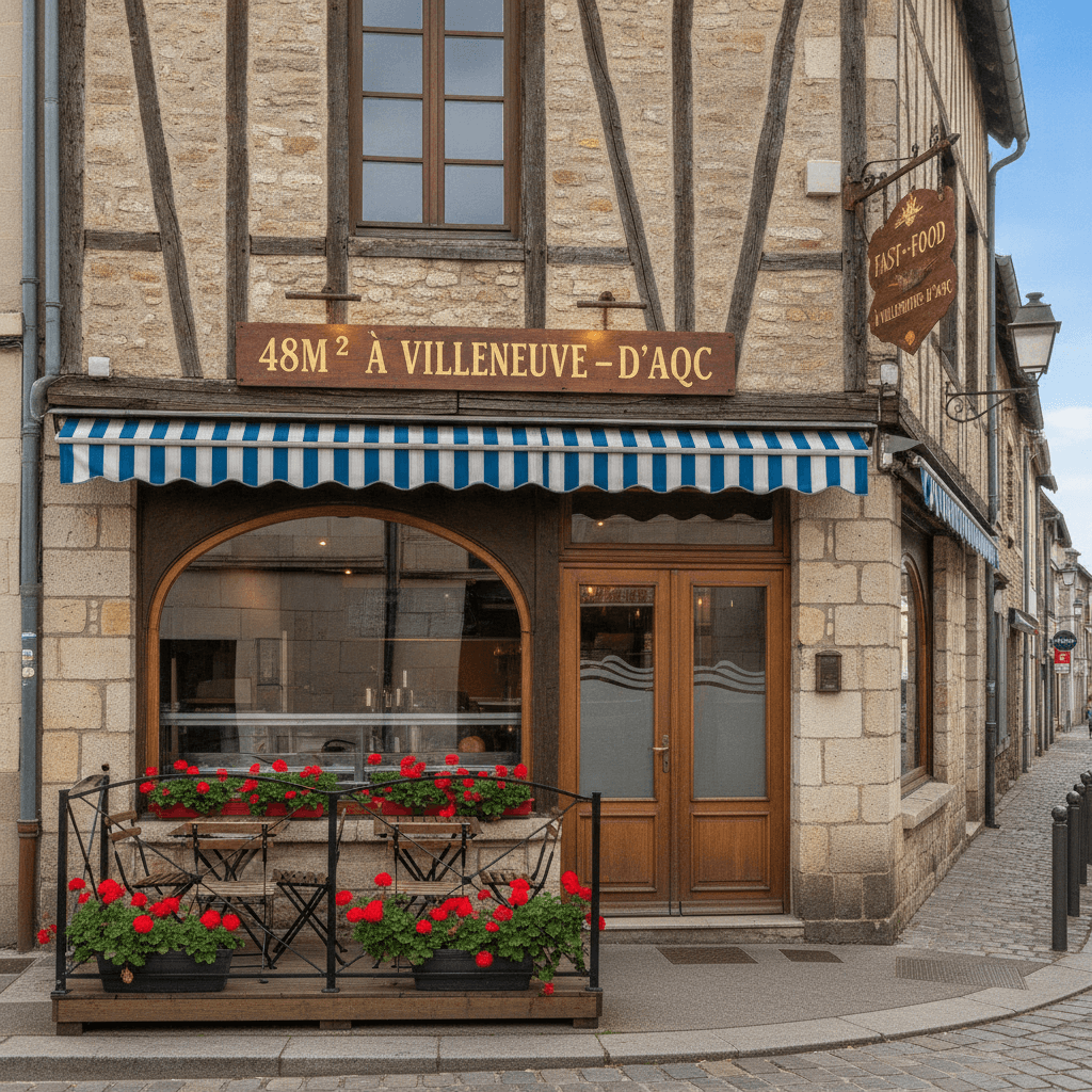 Fast-food 48m² à Villeneuve-D'Ascq