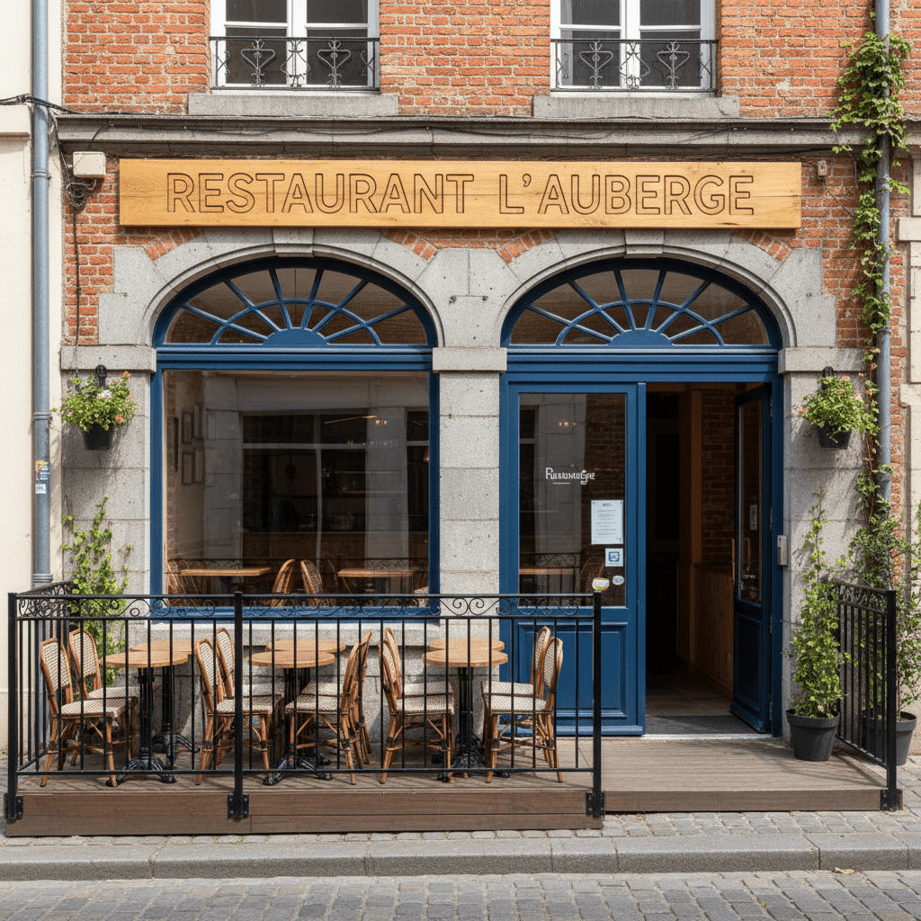 Restaurant à Lille : terrasse - licence IV