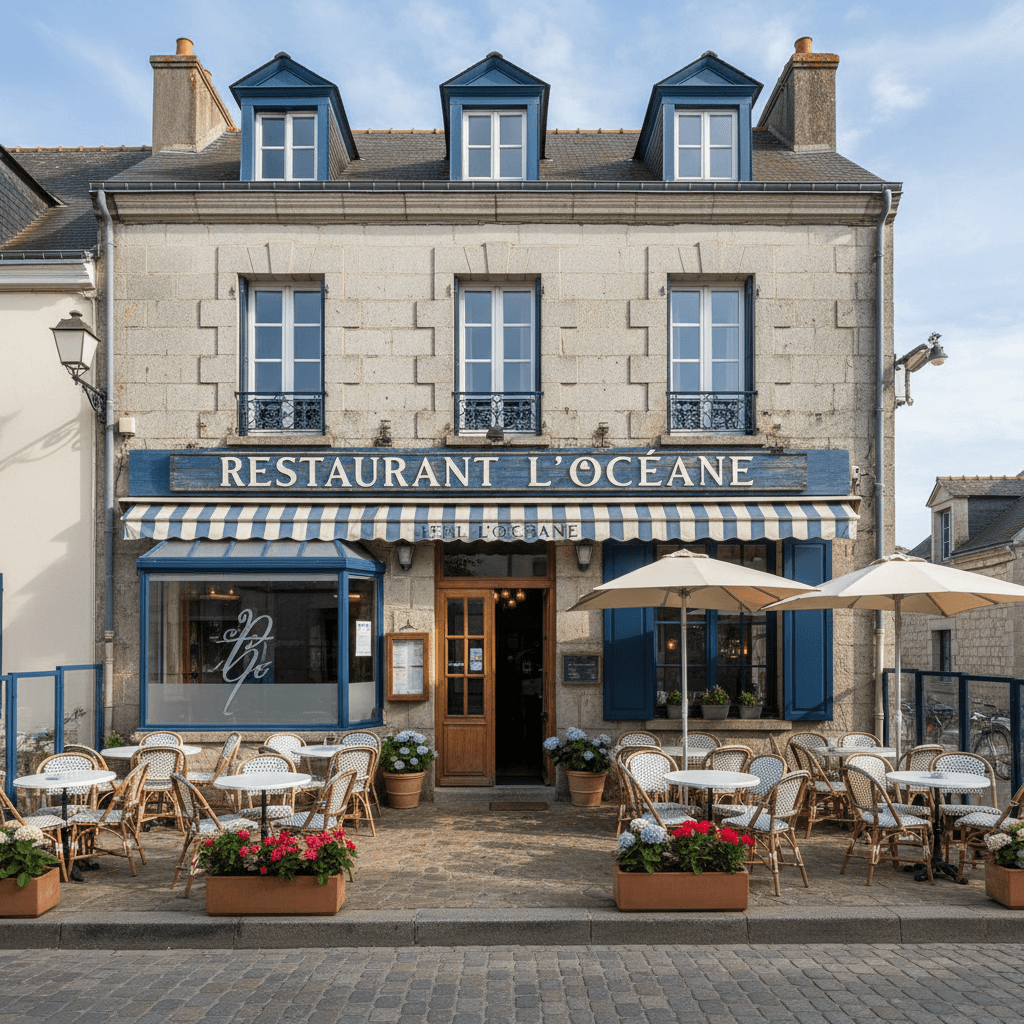 Restaurant 400m² à Noirmoutier-En-L'Île : terrasse - licence IV - Image 1