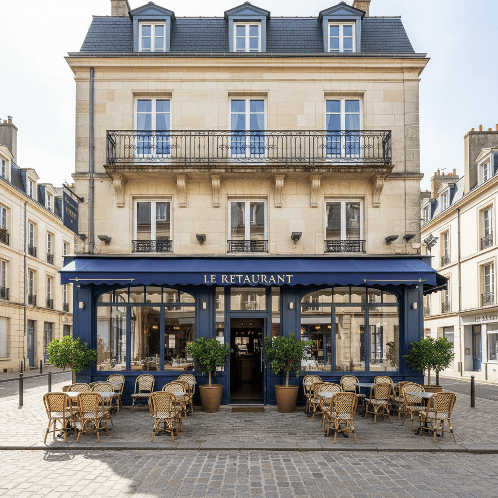 Restaurant 400m² à Le Havre : terrasse - licence IV - Image 1