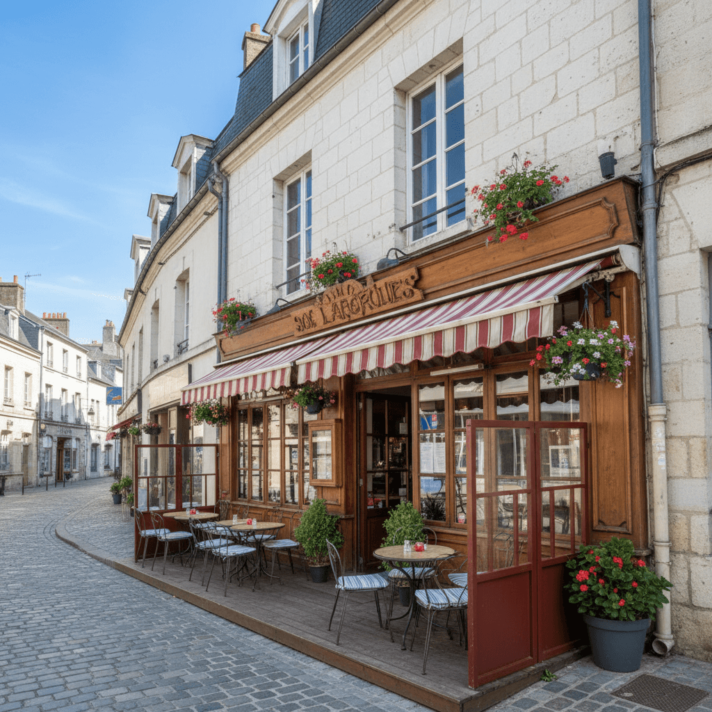 Restaurant 70m² à Nantes : terrasse - Image 1