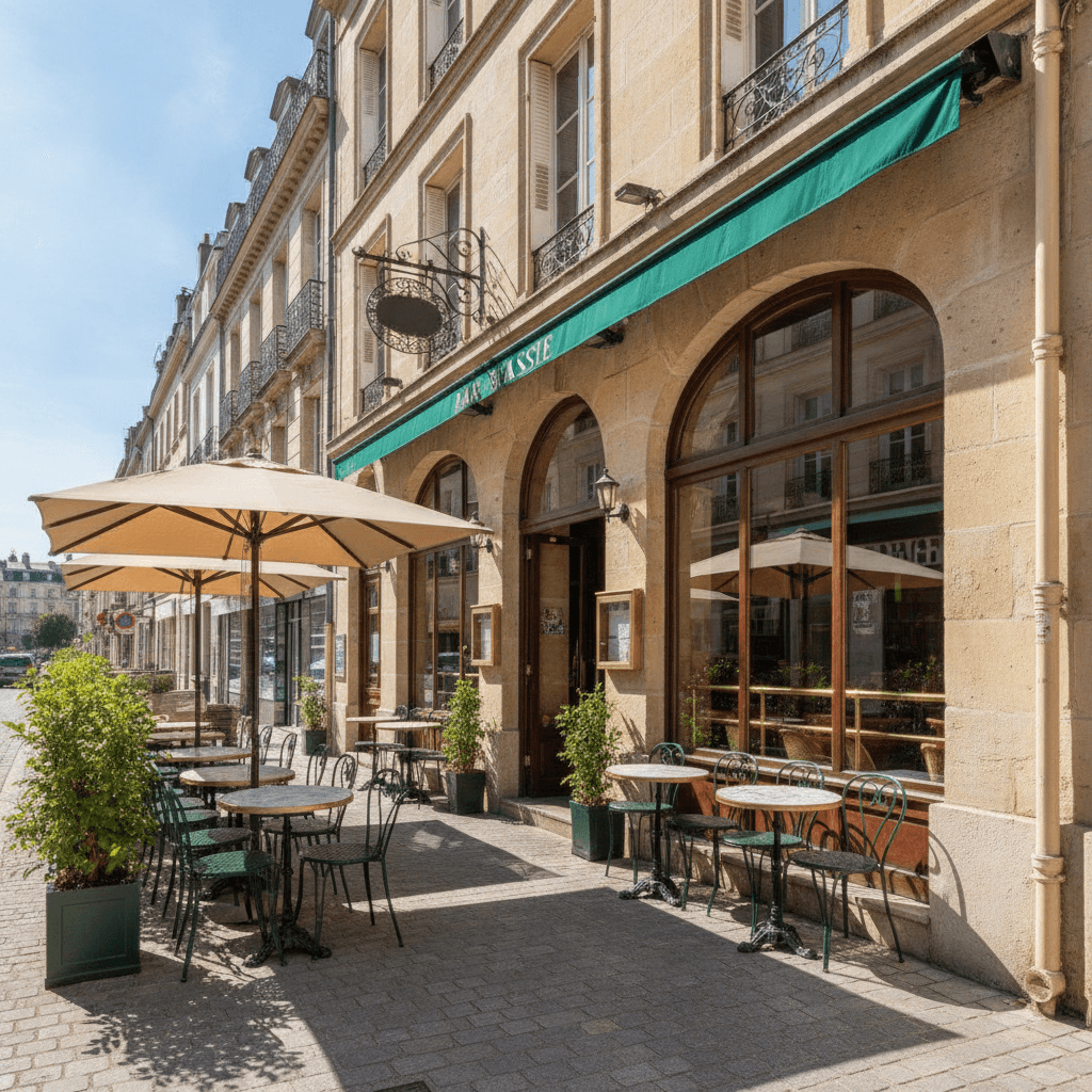 Bar-brasserie 300m² à Nevers : terrasse - licence IV - Image 1