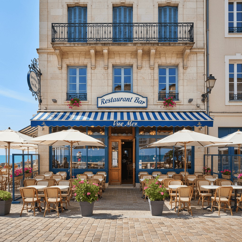 Restaurant à Perpignan : terrasse - licence IV - Image 1
