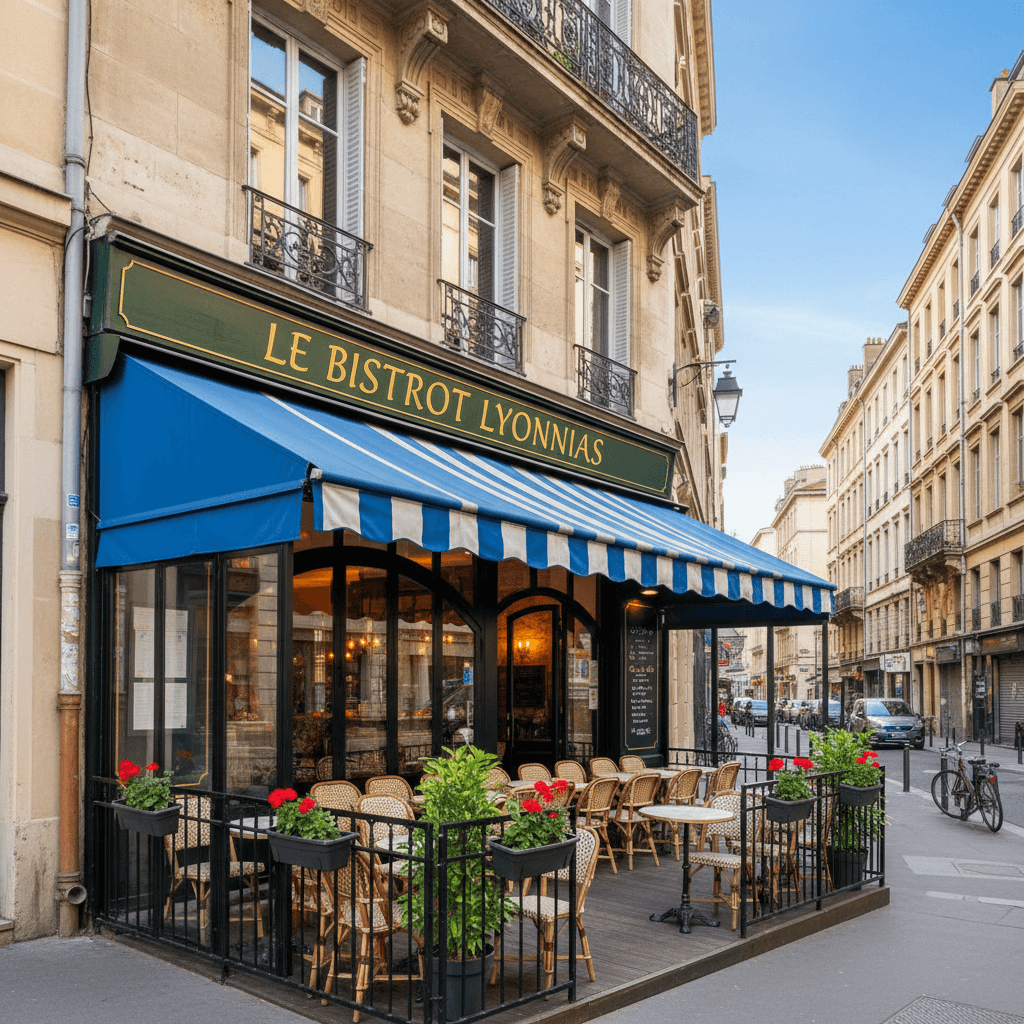 Restaurant 100m² à Lyon : terrasse - licence IV