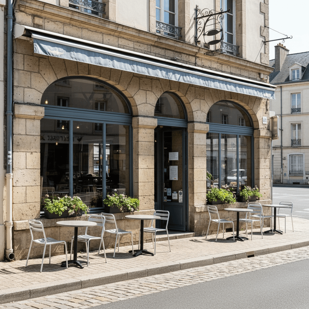 Bar-brasserie 300m² à Nantes : terrasse - licence IV - Image 1