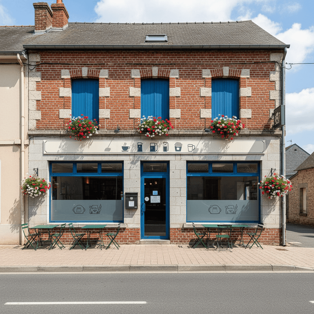Fast-food 79m² à Nielles-Lès-Ardres : terrasse - licence IV - Image 1