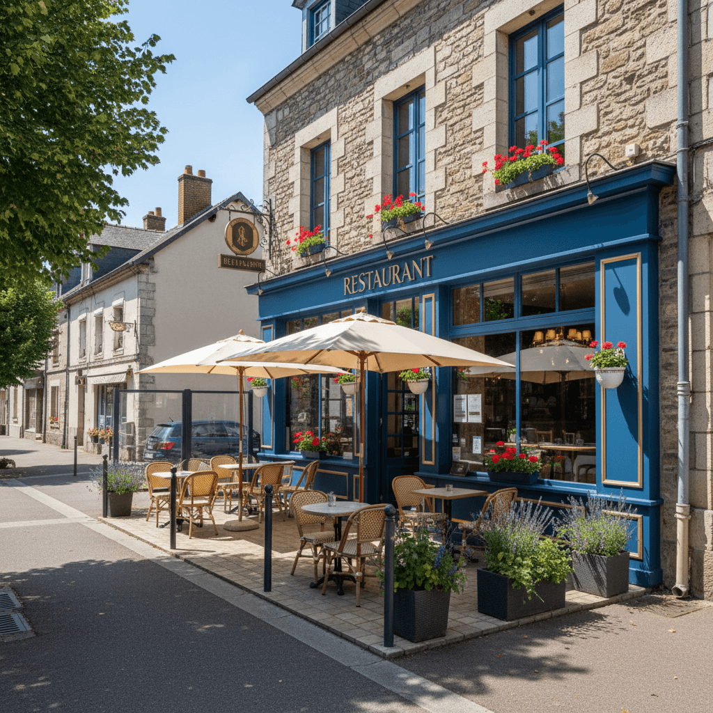 Restaurant 530m² à Val-De-Meuse : terrasse - licence IV - Image 1