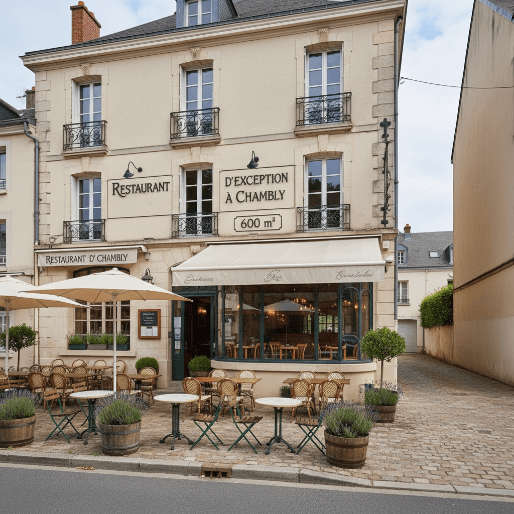 Restaurant d'Exception à Chambly - 600 m² - Image 1